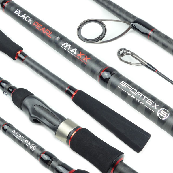 სპინინგი Sportex Black Pearl MAXX BP3012, 3 მ (2 ნაწილი), ტესტი 40 გ