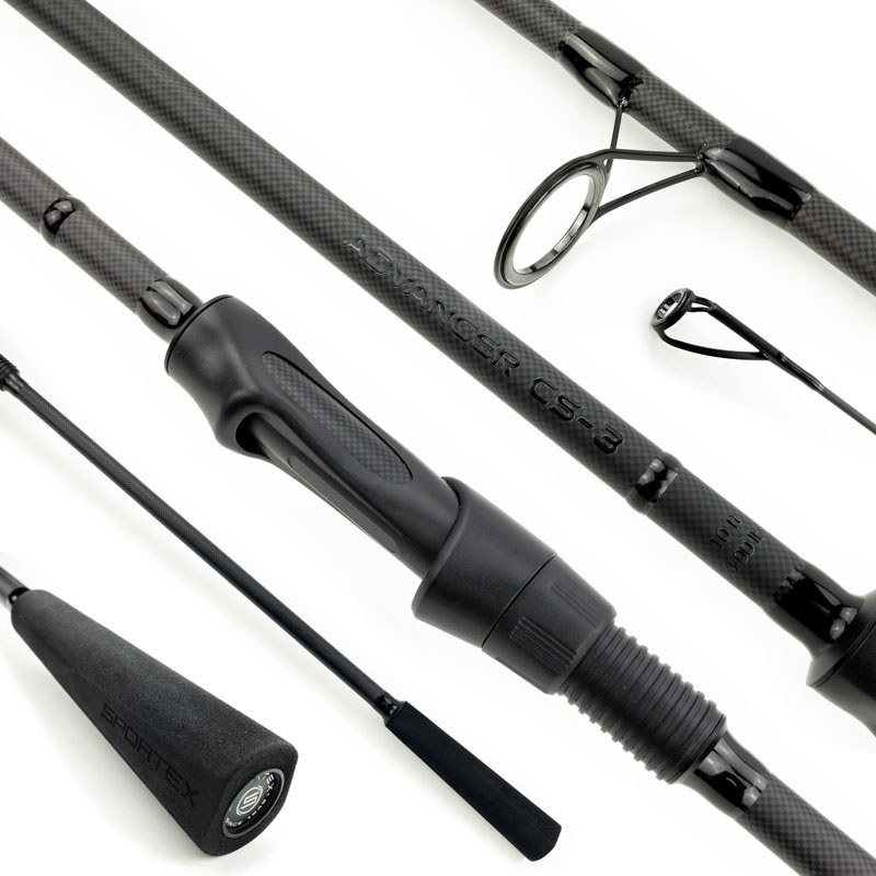 კარპის ჯოხი Sportex Advancer CS-3, 3 მ (2 ნაწილი), 3.00 lb