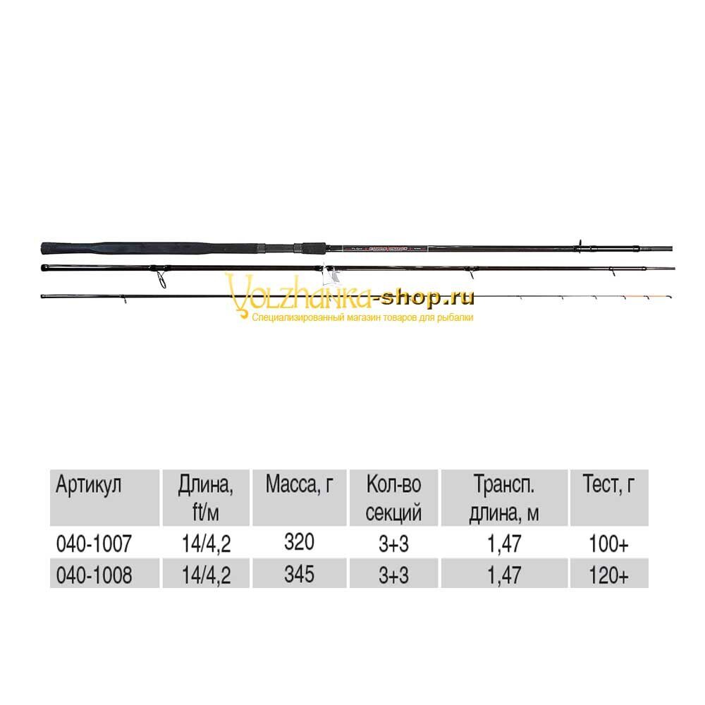 Volzhanka ფიდერი Volzhanka Pro Sport Extreme Distance 14ft 100+, 4.2 მ