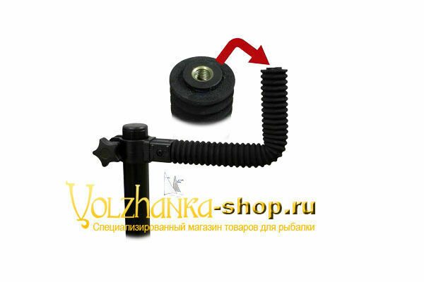 Volzhanka L-ისებრი სამაგრი ფეხზე, დიდი, Pro Sport D36