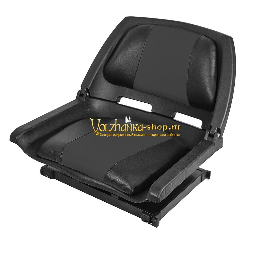 Volzhanka მბრუნავი სავარძელი პლატფორმისთვის Pro Sport Seatbox competition D36 (black)