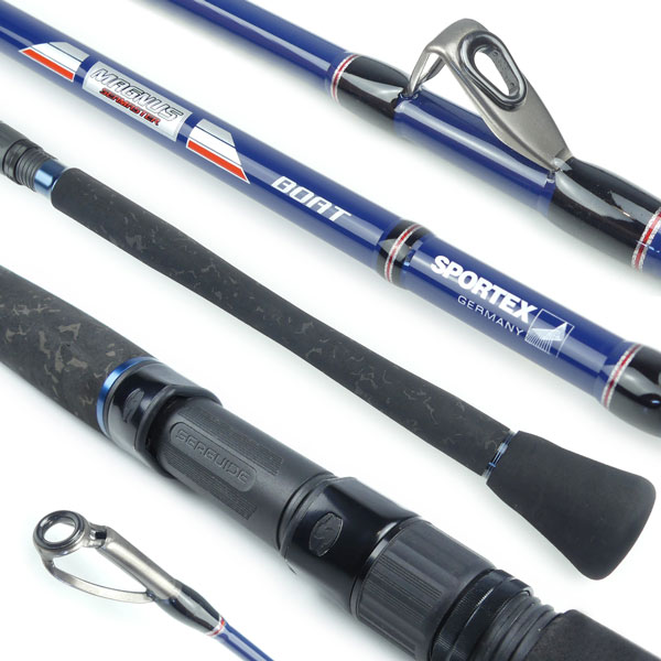 ზღვის ჯოხი Sportex Magnus Seamaster MS2408, 2.45 მ (2 ნაწილი), ტესტი 150 გ