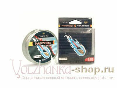 მონოფილამენტური ძაფი „Meteor Float“, 100 მ / 0.16 მმ, 2.1 კგ, ფერი: გამჭვირვალე