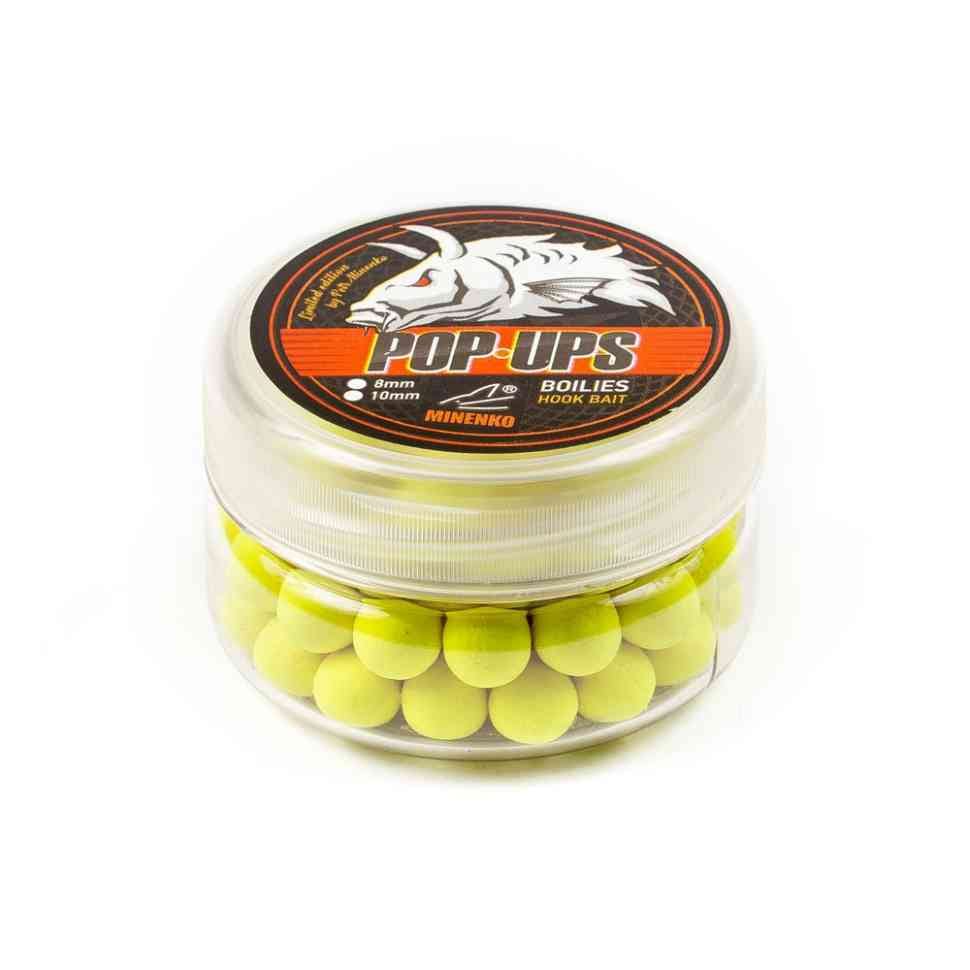 ტივტივა ბოილები MINENKO PINEAPPLE (Fluo) Pop-Up 10მმ