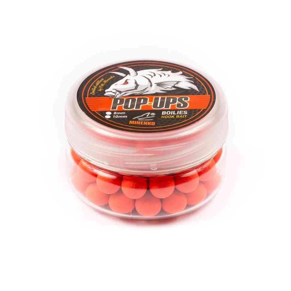 ტივტივა ბოილები MINENKO STRAWBERRY Pop-Up 10მმ