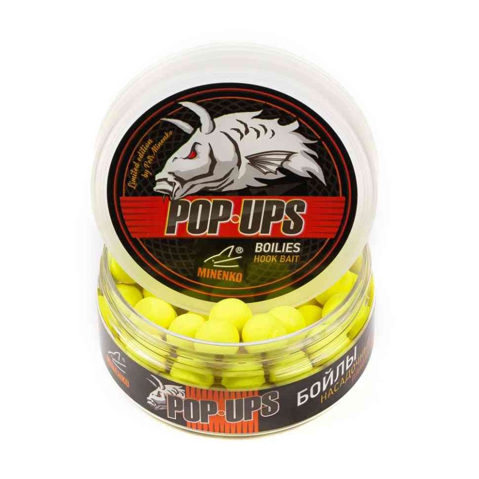ტივტივა ბოილები MINENKO PINEAPPLE (Fluo) Pop-Up 14მმ