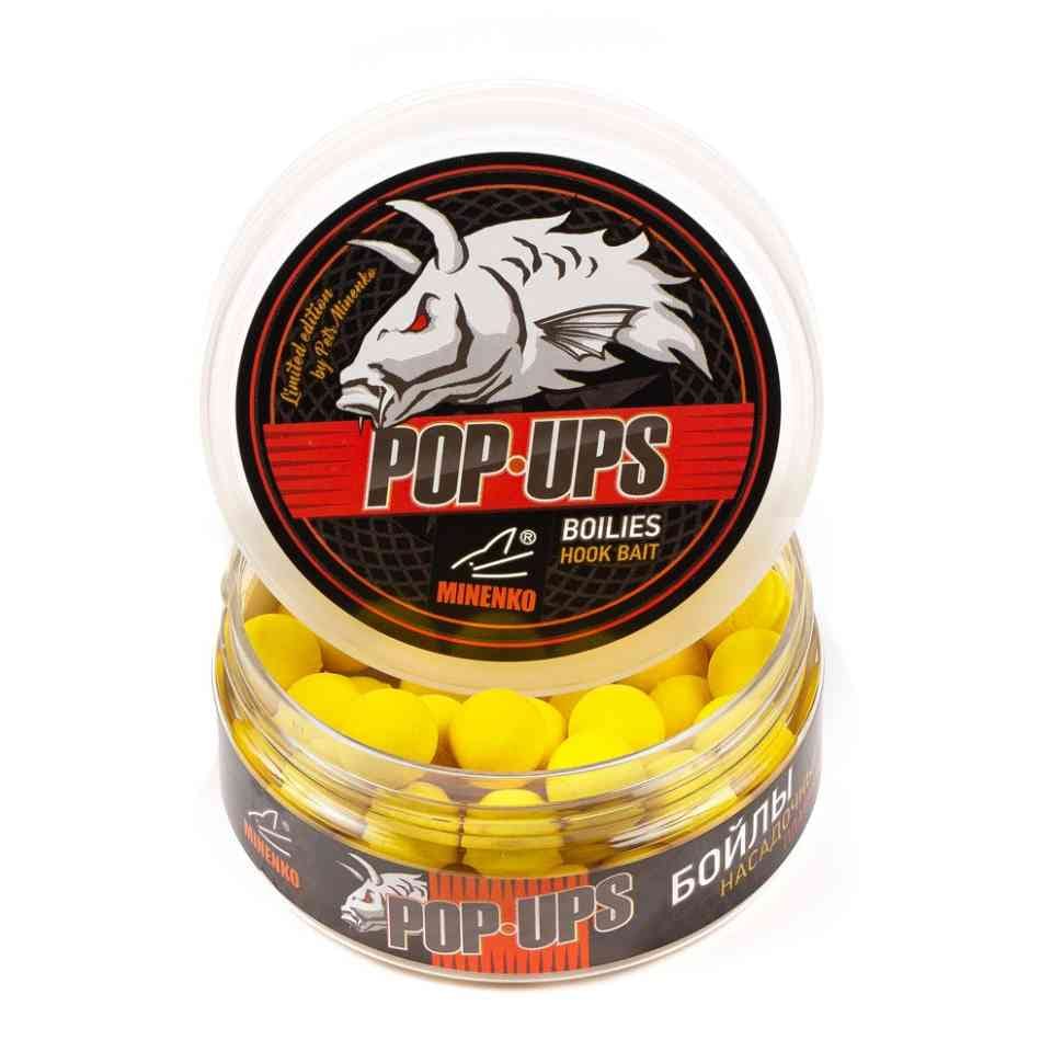 ტივტივა ბოილები MINENKO SWEET CORN (Fluo) Pop-Up 14მმ