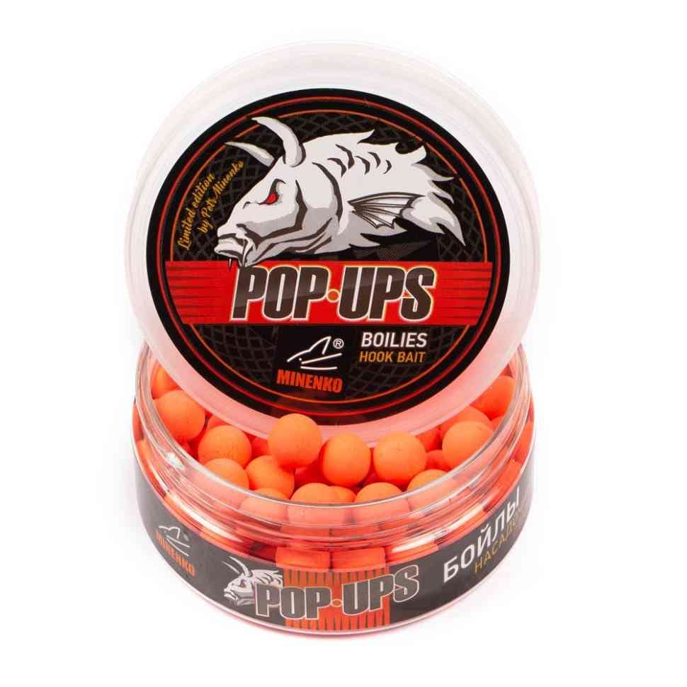 ტივტივა ბოილები MINENKO STRAWBERRY (Fluo) Pop-Up 12მმ