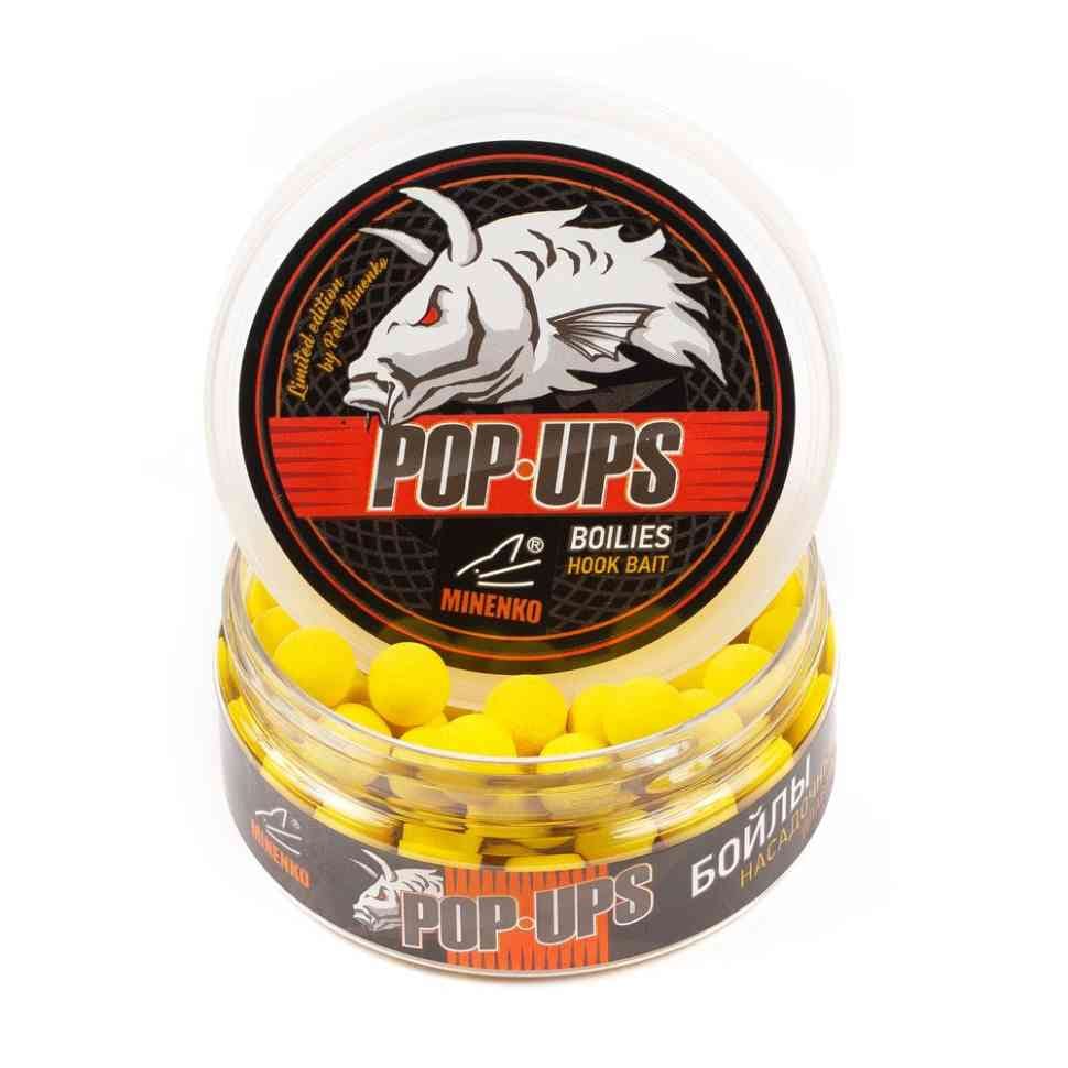 ტივტივა ბოილები MINENKO SWEET CORN (Fluo) Pop-Up 12მმ