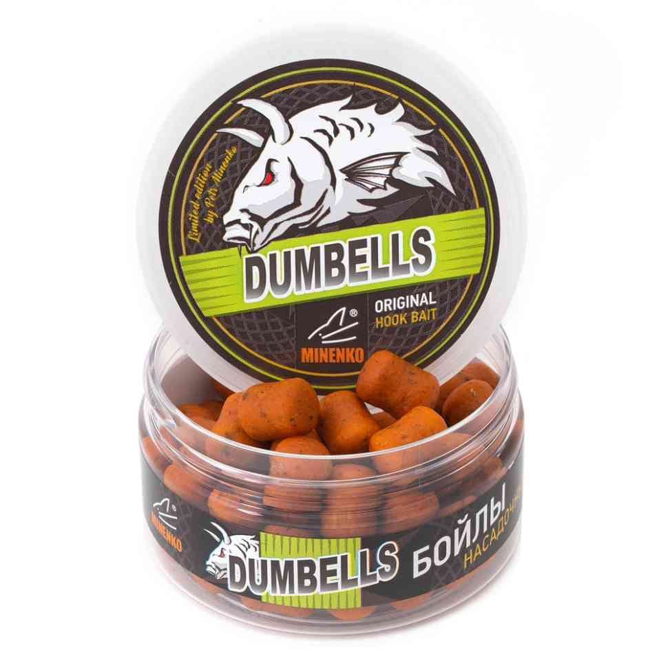 სანემსე DUMBELLS ბოილები MINENKO ORANGE PLUM 14×20მმ
