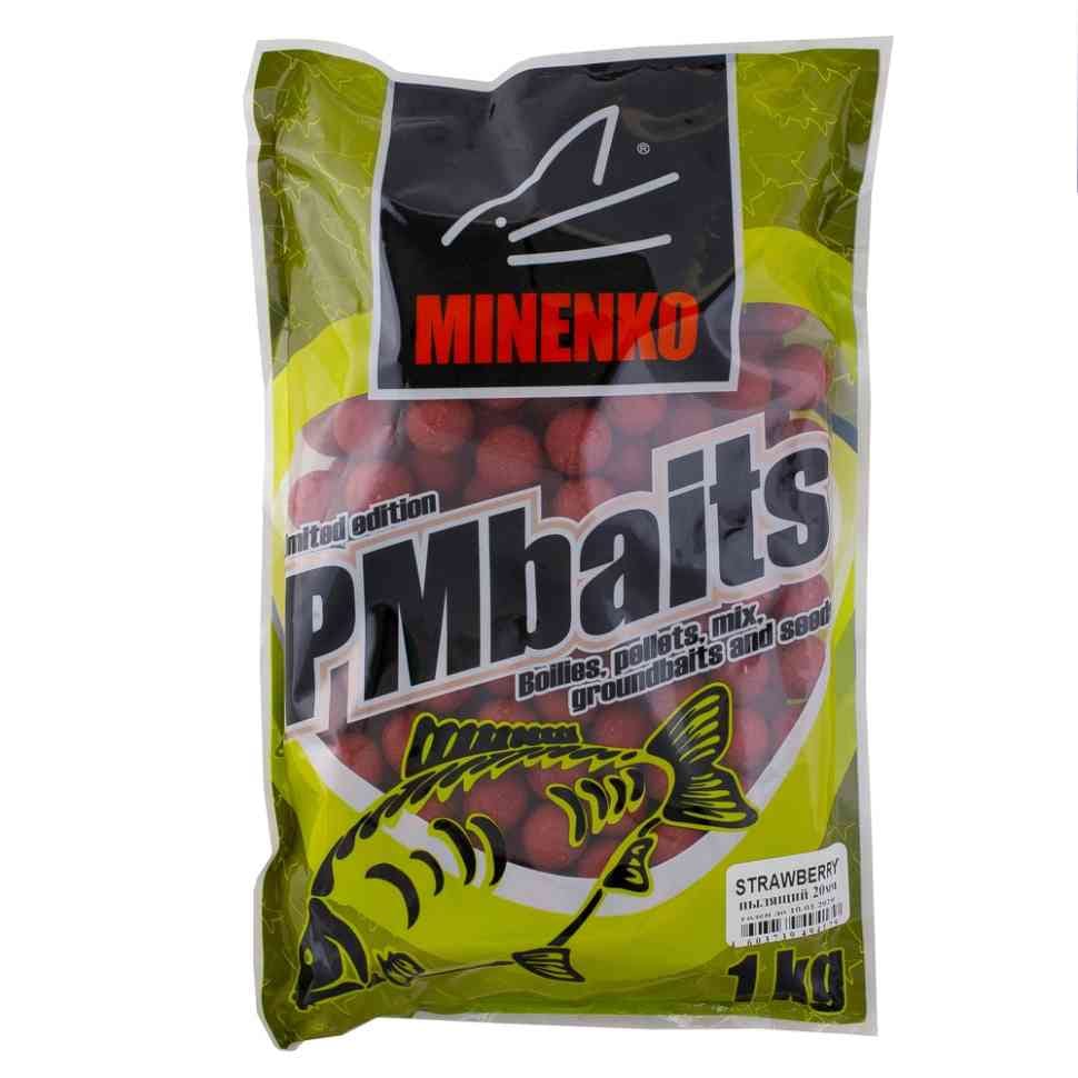 ხსნადი ბოილები MINENKO Strawberry 24მმ (1კგ)