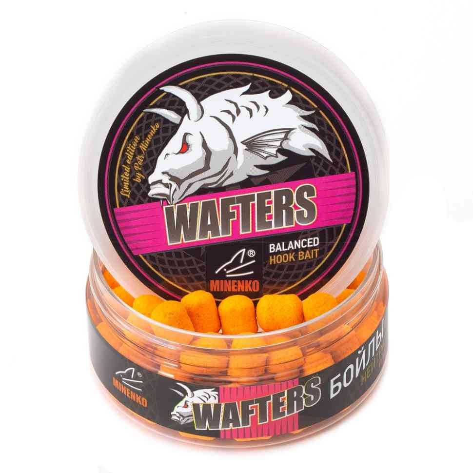 სანემსე ბოილები MINENKO WAFTERS DUMBELLS ORANGE PLUM 11×14მმ