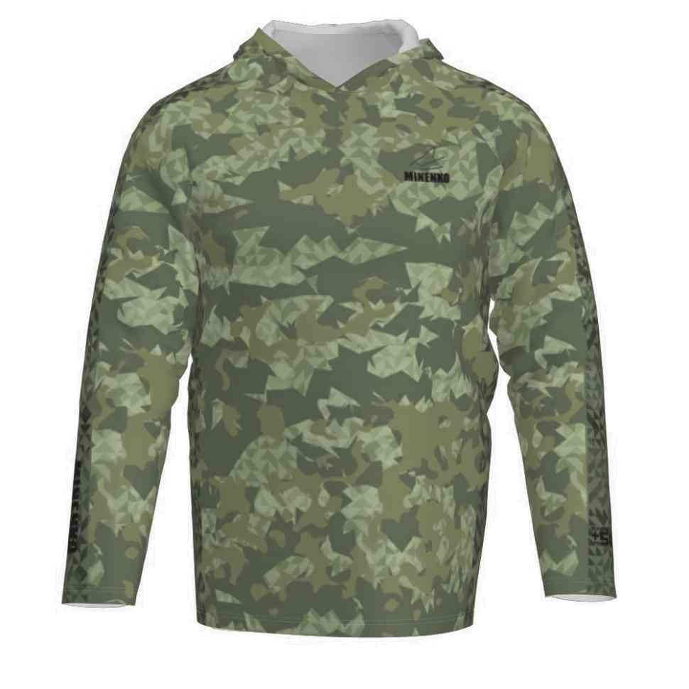 ჯერსი MINENKO Khaki 23 ExCool კაპიუშონით (L)