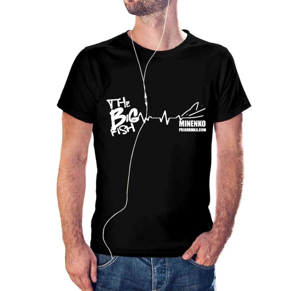 მაისური MINENKO «The Big Fish» (XL) შავი