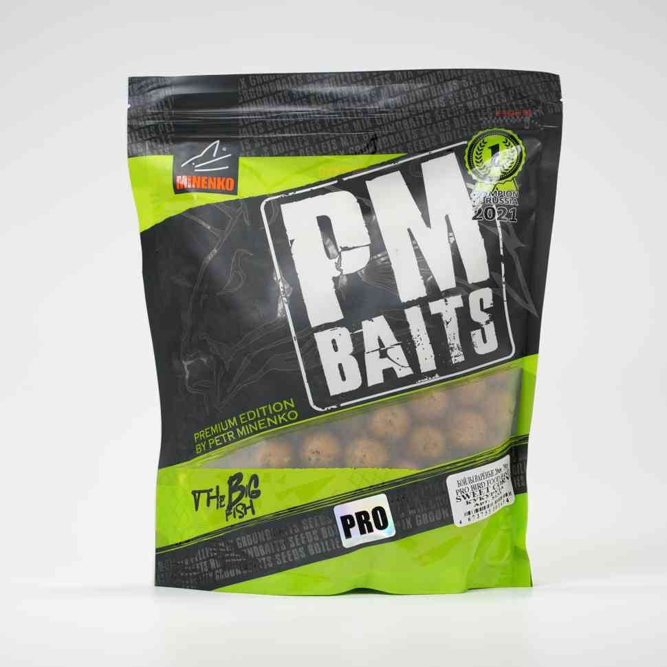 მოხარშული ბოილები MINENKO (სიმინდი) PRO BIRD FOOD SWEETCORN 20მმ (Zip-lock)