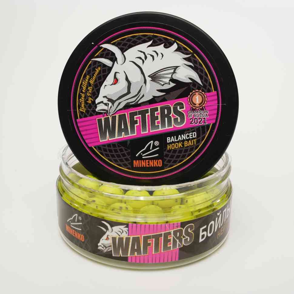 ნეიტრალური ტივტივადობის ბოილები WAFTERS PRO FLUO PINEAPPLE (ანანასი) 12მმ
