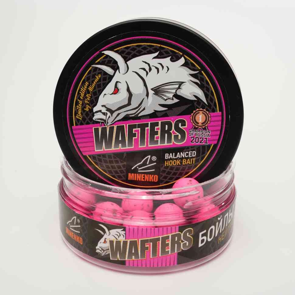 ნეიტრალური ტივტივადობის ბოილები WAFTERS PRO FLUO SQUID & OCTOPUS (კალმარი და რვაფეხა) 12მმ