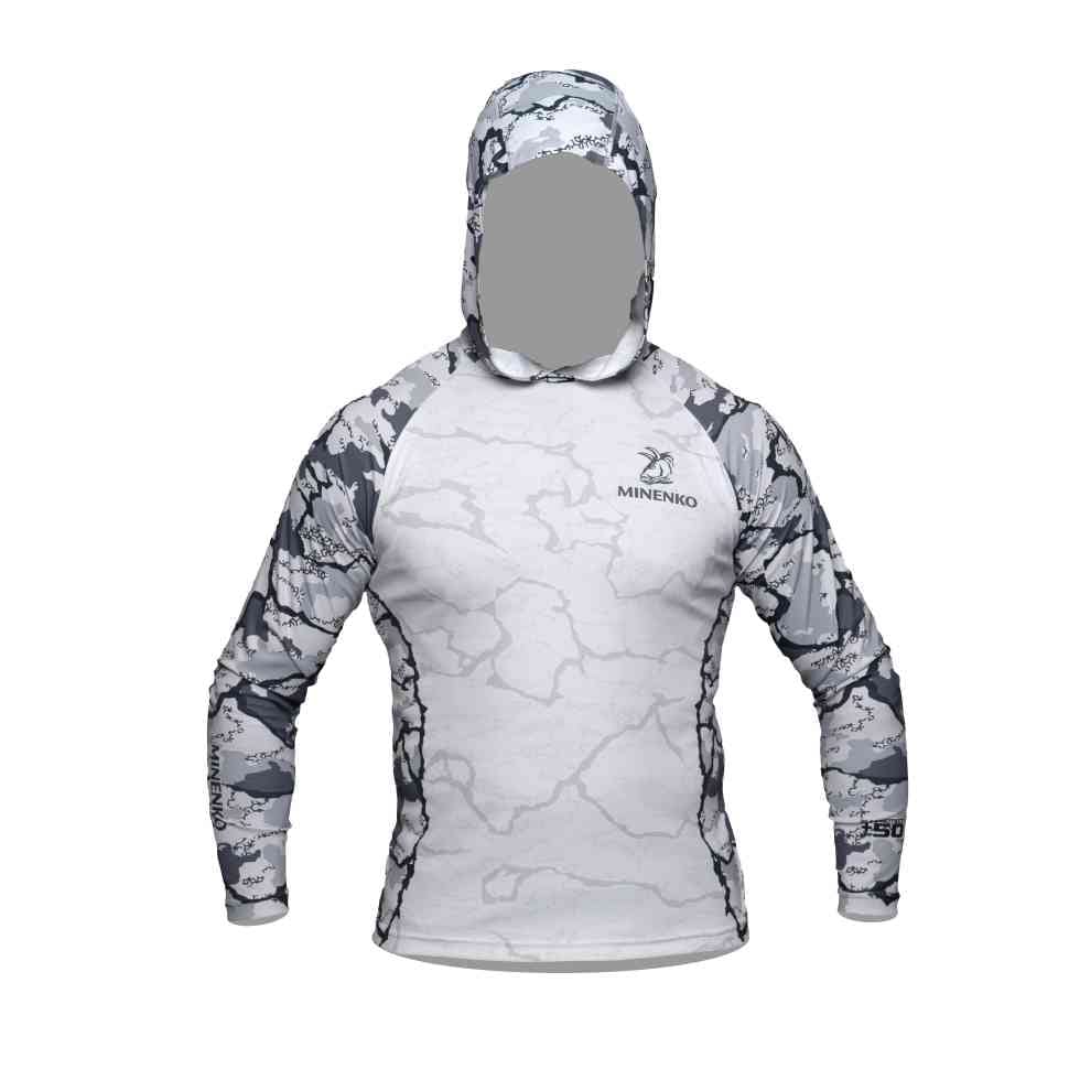 ჯერსი კაპიუშონით Graphite white camo (S)