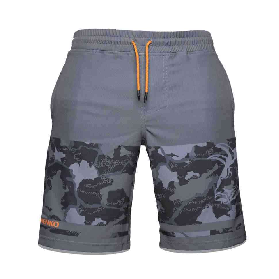 შორტები რეზინზე Graphite black camo (XXXL)
