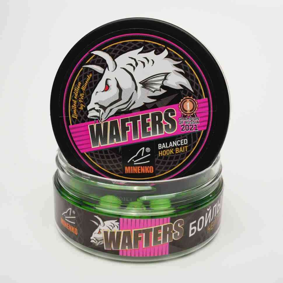 ნეიტრალური ტივტივადობის ბოილები MUSSEL (მიდია) WAFTERS PRO FLUO 15მმ