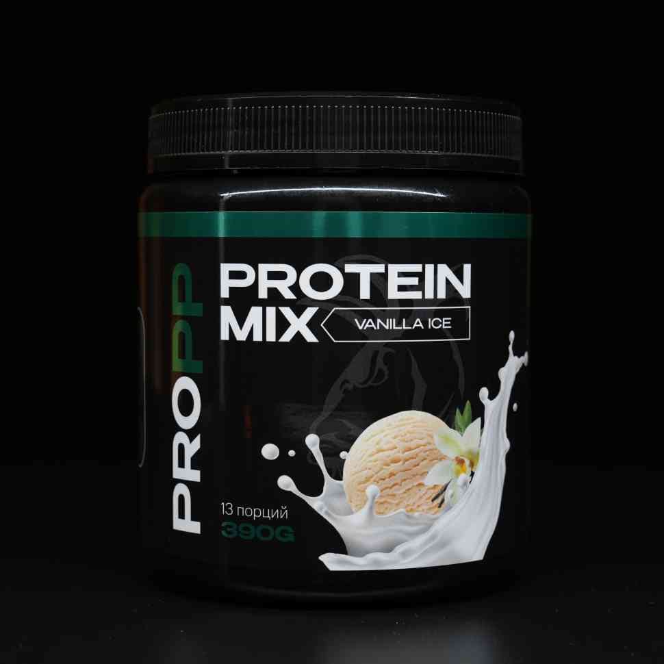 Protein mix ვანილის ნაყინი 390 გრ