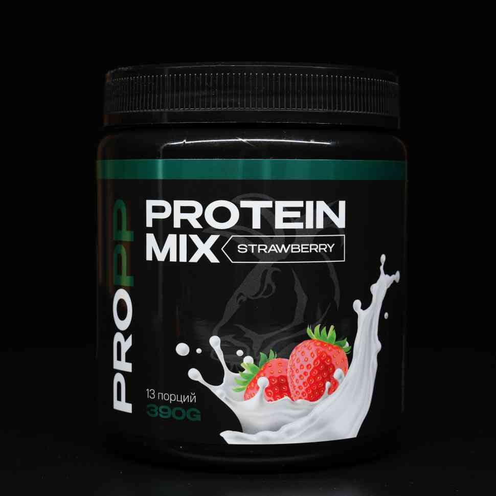 Protein mix მარწყვი 390 გრ