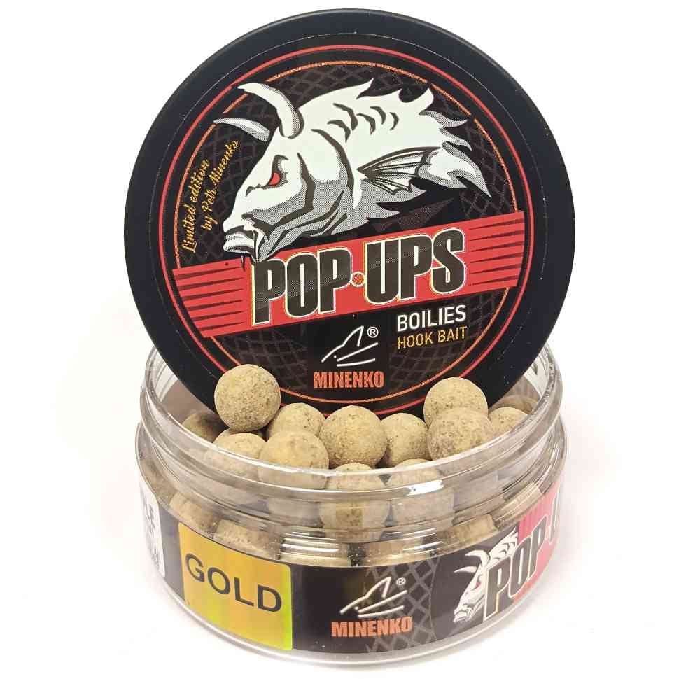 ტივტივა ბოილები POP-UP GOLD მოფრქვეული PINEAPPLE GOLD (ანანასი) 12 მმ