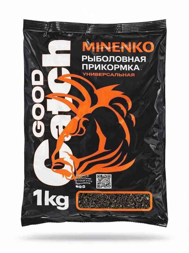 საკვები MINENKO Good Catch (1 კგ) კაპარჭინა (შავი)