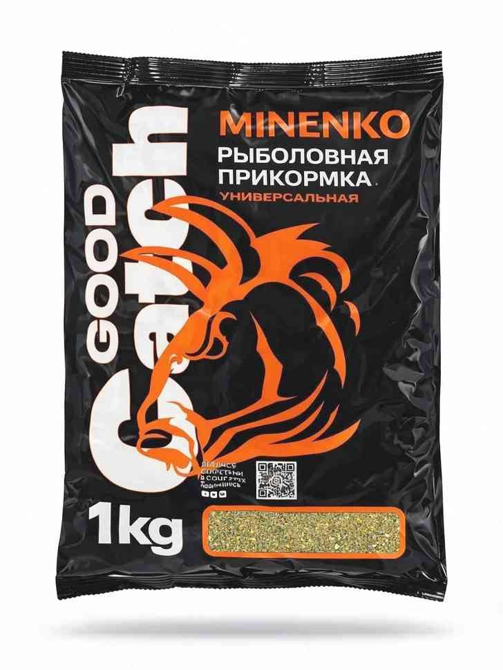 საკვები MINENKO Good Catch (1 კგ) სქელშუბლა / ამური