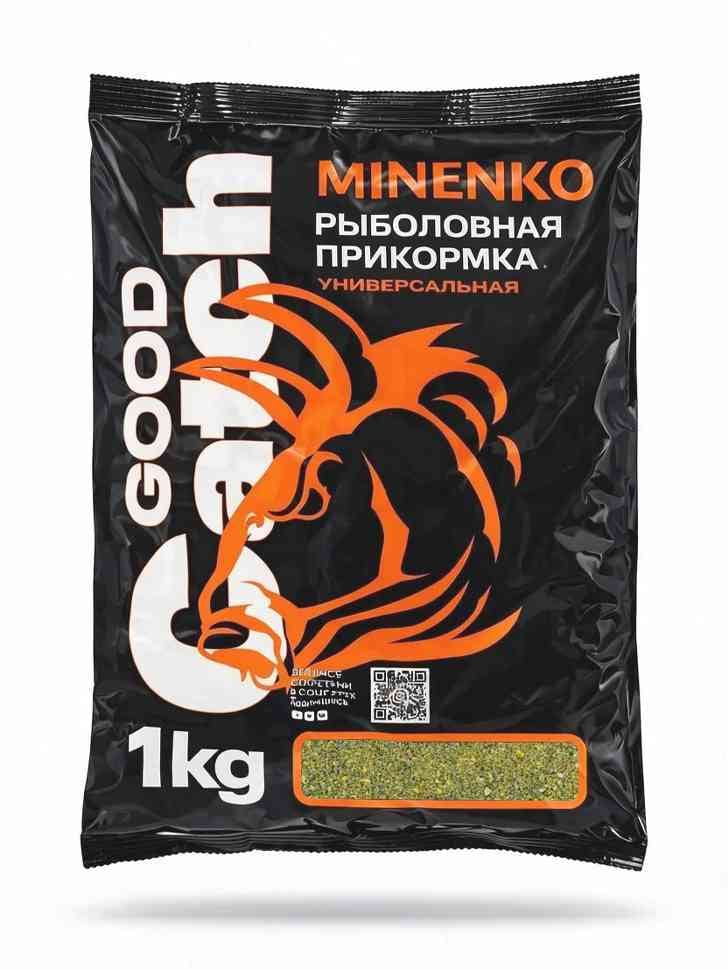 საკვები MINENKO Good Catch (1 კგ) კარჩხანა მწვანე