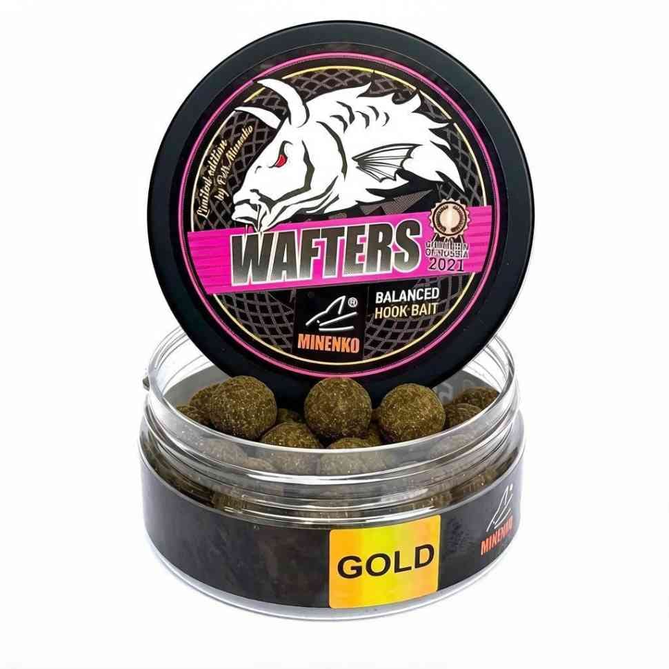 ნეიტრალური ტივტივადობის ბოილები WAFTERS GOLD მოფრქვეული PINEAPPLE GOLD (ანანასი) 15 მმ