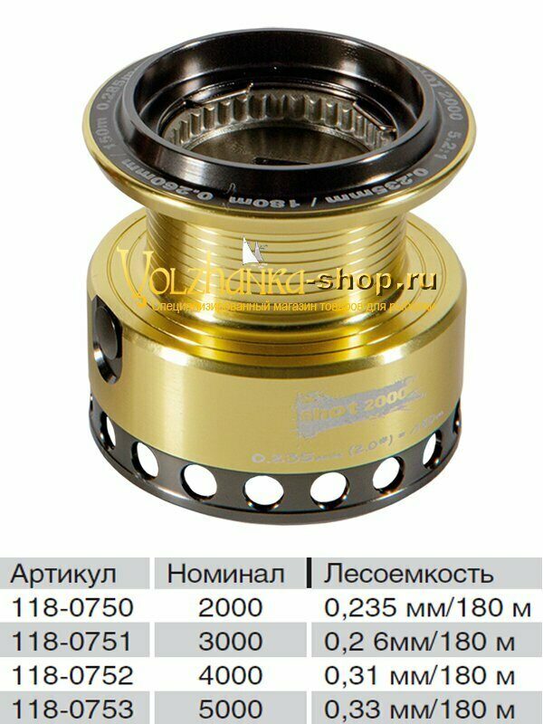 Volzhanka შპული კოჭისთვის Volzhanka Shot 3000