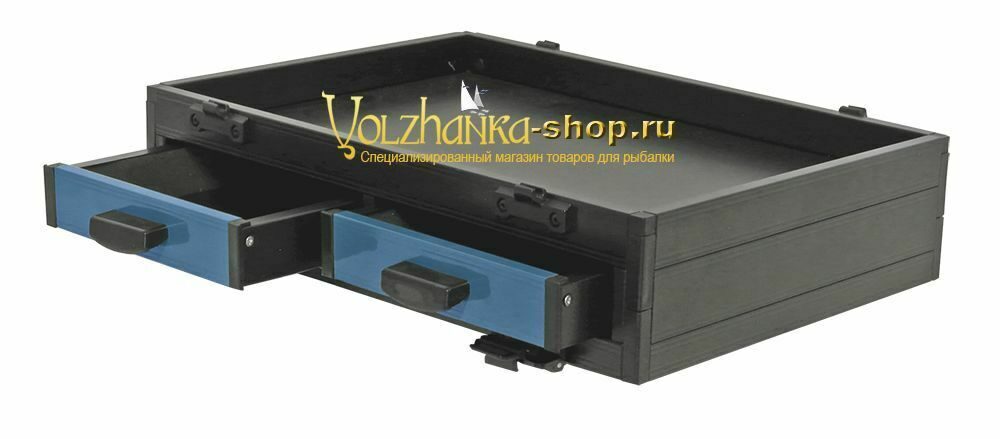 Volzhanka წინა ორმაგი ტრეი 40 მმ, გამოსწევი უჯრები — 2 ც., მოდულის სიმაღლე 90 მმ